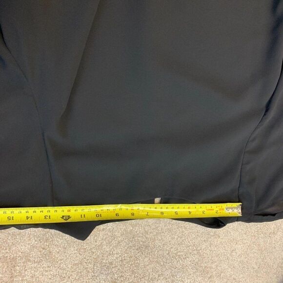 WHY DRESS Black chiffon butterfly sleeve dress SzL - Picture 12 of 15